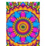 Mandala coloring book